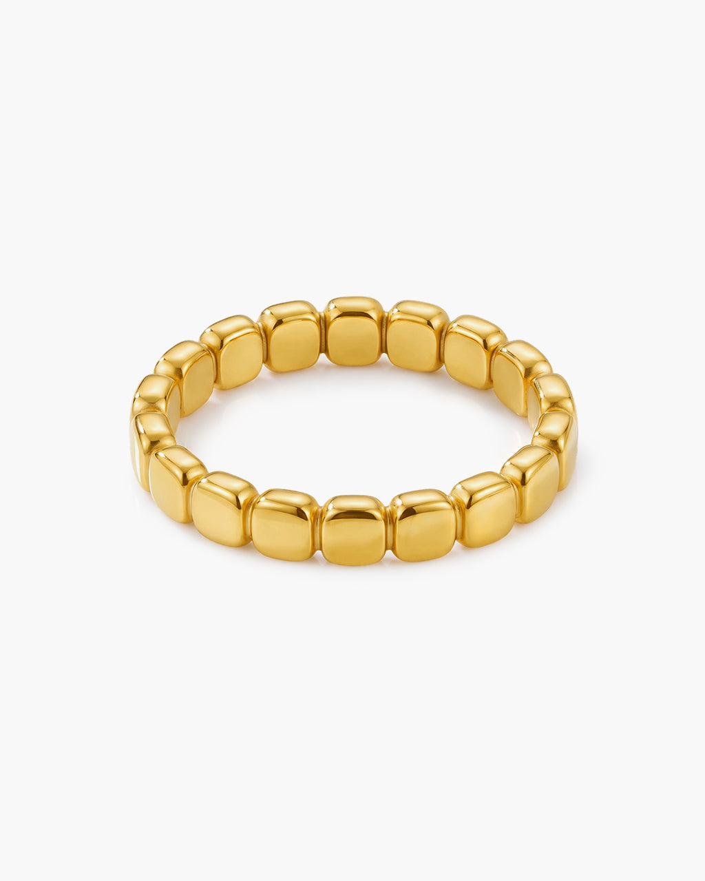 Minimalist Multi Disc Circle Band Waterproof Gold Ring